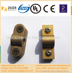 brass DC cable clamp