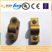 brass square cable clamp