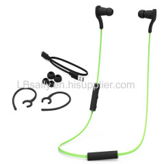 Magnetic removeable hook Wireless earphone Bluetooth 4.1 Stereo headphone Fashion Sport Headsets Studio Music Earbulds W