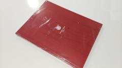 Shrink wrapped perfect bound softcover brochure