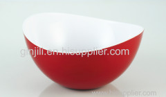 two tone/color/layer double injection plastic salad bowl