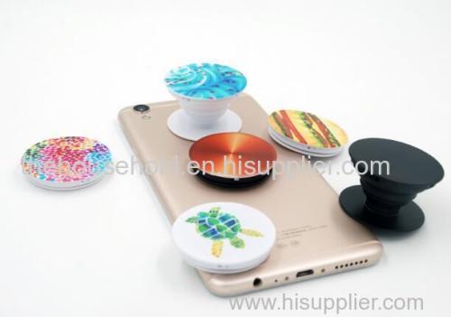 multi designs pop socket mobile phone holder with removable adhesive