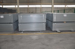 Zinc plated wave plate for parking system