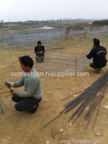 gabion cage for flood