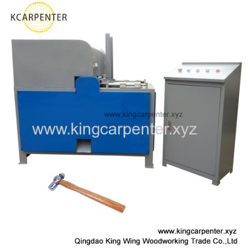 wooden hammer handle making machine