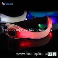 Silicone LED armband warning