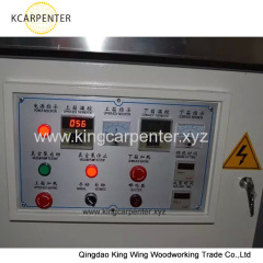 Vacuum forming machine for thick plastic or pvc film