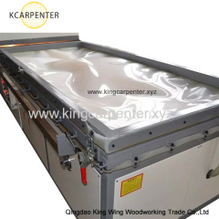 Vacuum forming machine for thick plastic or pvc film