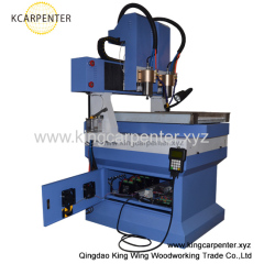 double heads mini cnc router machines for stone marble with CE