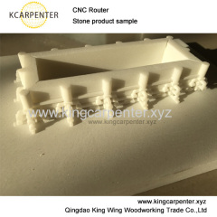 double heads mini cnc router machines for stone marble with CE
