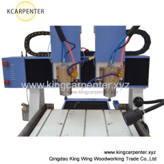 double heads mini cnc router machines for stone marble with CE