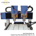 double heads mini cnc router machines for stone marble with CE