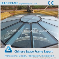 Wide Span Lightweight Space Structure Glass Dome Roof