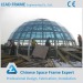 Wide Span Lightweight Space Structure Glass Dome Roof