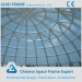 Wide Span Lightweight Space Structure Glass Dome Roof