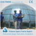 Prefab High Strength Wind-resistant Glass Dome Roof