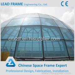 Prefab High Strength Wind-resistant Glass Dome Roof