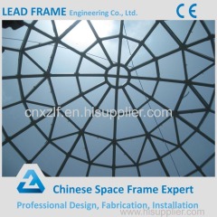 Prefab High Strength Wind-resistant Glass Dome Roof