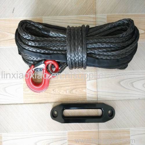 12 Strand UHMWPE Winch Rope Mooring Rope Black