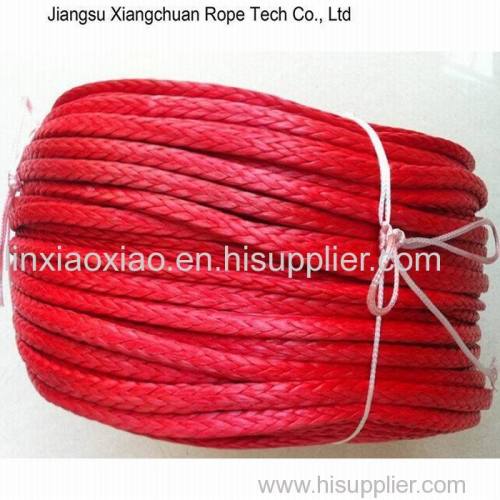 Red UHMWPE Mooring Rope
