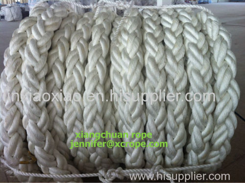 104mm 150M polyester rope 8 strands