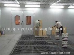 China Infrared Furniture Paint Spray booth/drying room For Sale