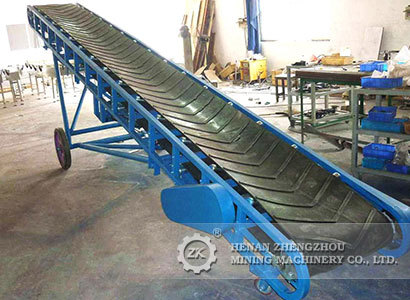 Automatic head drived straight Belt Conveyor