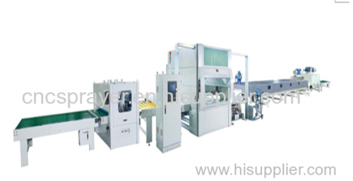 Automatic Spray Paitning Line for doors furniture panels