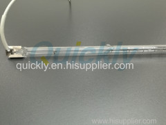 Fast response transparent ir lamp heater