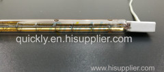 Halogen tungsten radiant heat pipe