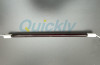 Transparent IR electric quartz heater