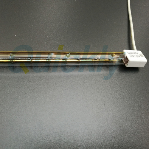 short wave gold coating heater lamps