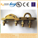 brass U tape line clamp