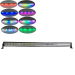 Curved led light bar 09 silverado 288w 50inch Chasing