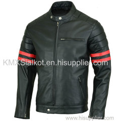 LEATHER MEN FASHION JACKET