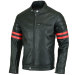 LEATHER MEN FASHION JACKET