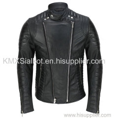 LEATHER MEN FASHION JACKET