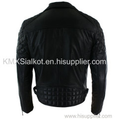 LEATHER MEN FASHION JACKET