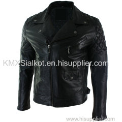 LEATHER MEN FASHION JACKET