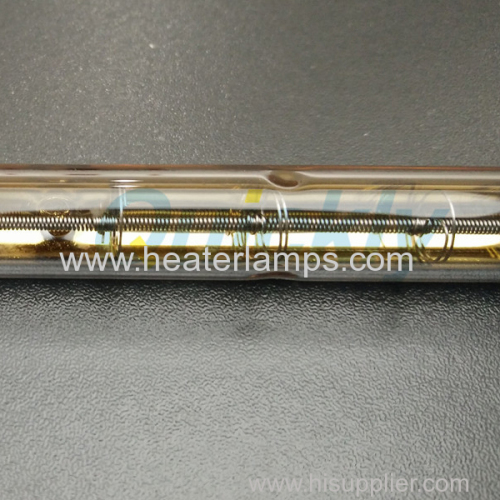 gold coating infrared heater lamps for stringer