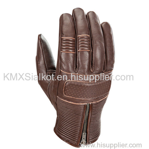 MOTOR BIKE LEATHER GLOVES