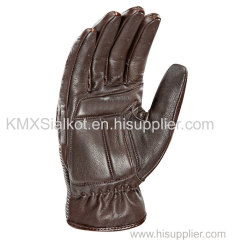 MOTOR BIKE LEATHER GLOVES