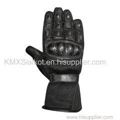 MOTOR BIKE LEATHER GLOVES