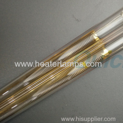 golden coating medium wave ir heater