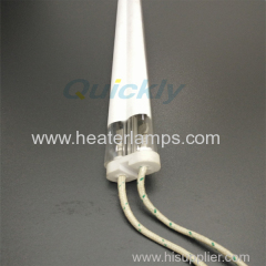 leather embossing machine heating lamps with golding coating