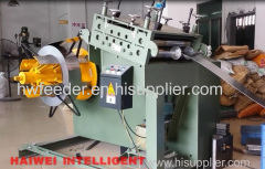 2 IN 1 COIL UNCOILER AND STRAIGHTENING MACHINE