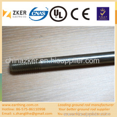 copper bonded low carbon steel ground rod