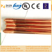 solid copper coated steel ground rod