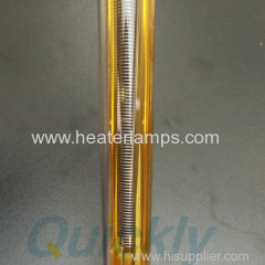 single quartz heating tube lamps