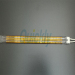 gold coating quartz glass ir heater lamps